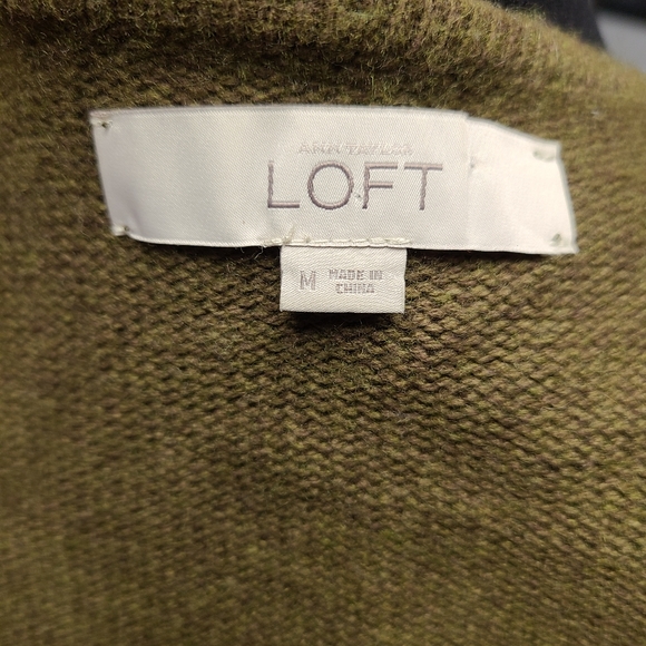 Loft Zip Cardigan Size M - Picture 5 of 6